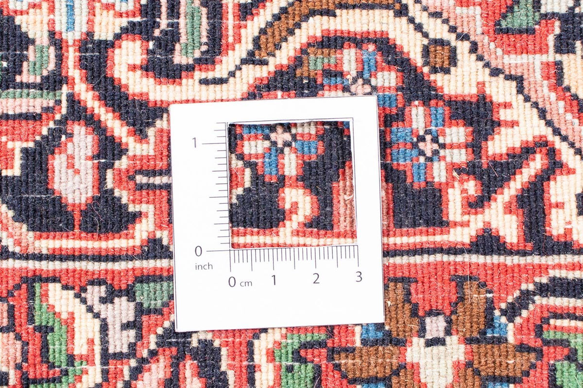 Alfombra persa - Bidjar - 348 x 252 cm - rojo oscuro