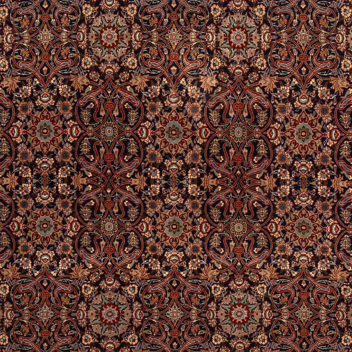 Alfombra persa - Bidjar cuadrado  - 205 x 200 cm - marrón