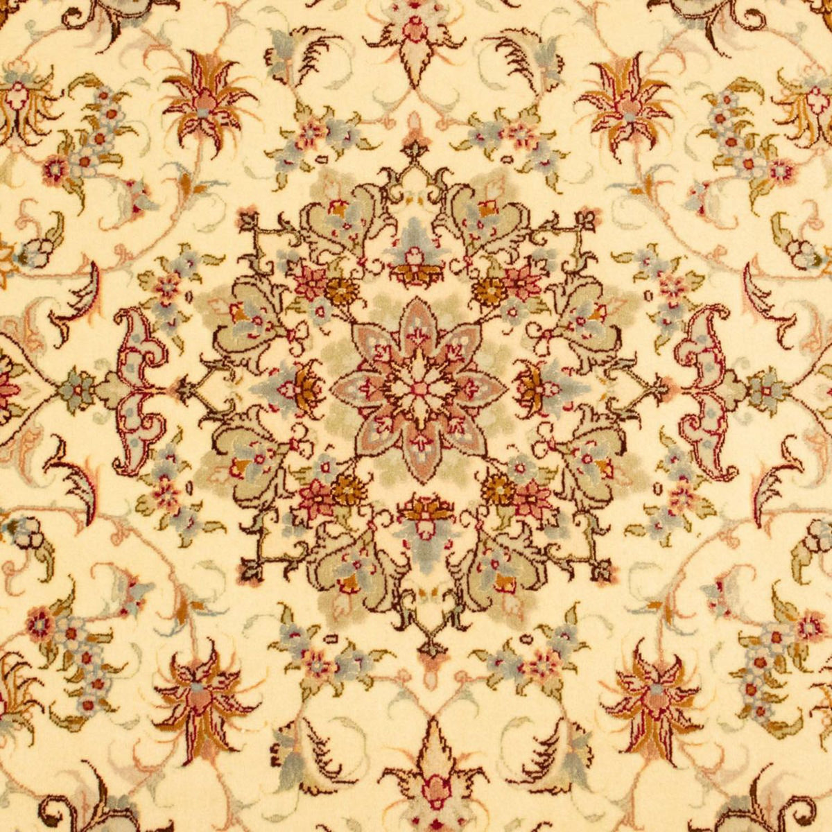 Alfombra Persa - Tabriz - Real - 145 x 100 cm - beige