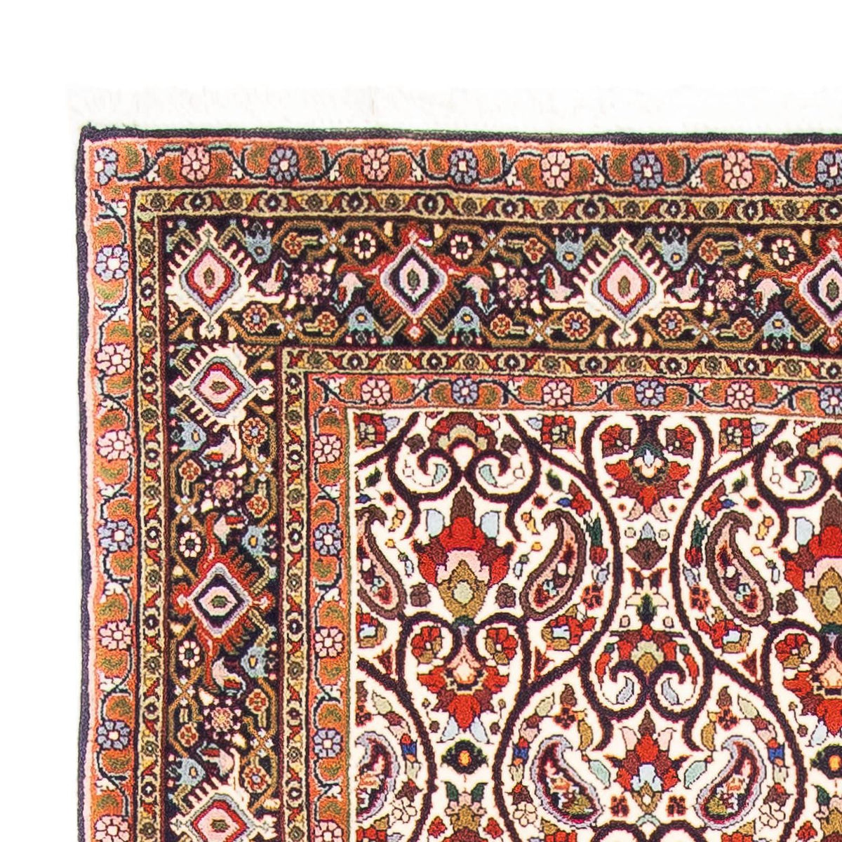 Alfombra persa - Bidjar - 175 x 108 cm - beige