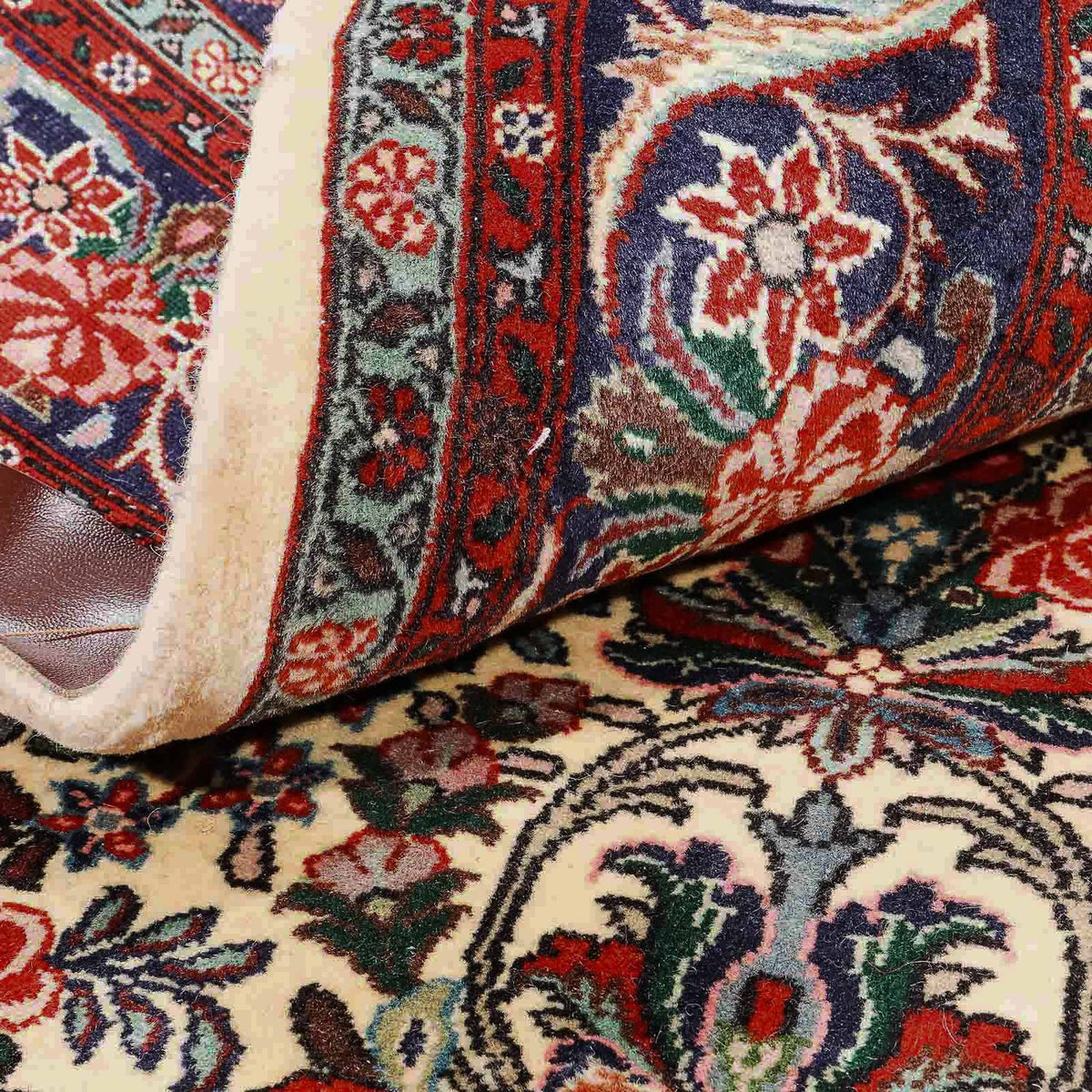 Alfombra persa - Bidjar - 166 x 115 cm - beige