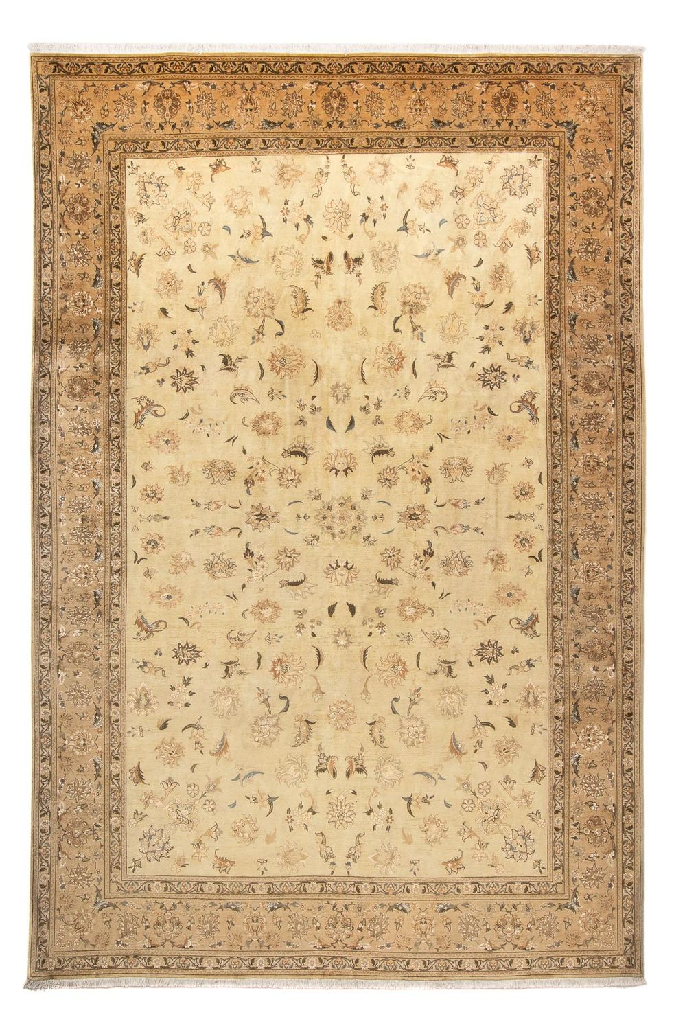 Alfombra Persa - Tabriz - Real - 308 x 201 cm - beige