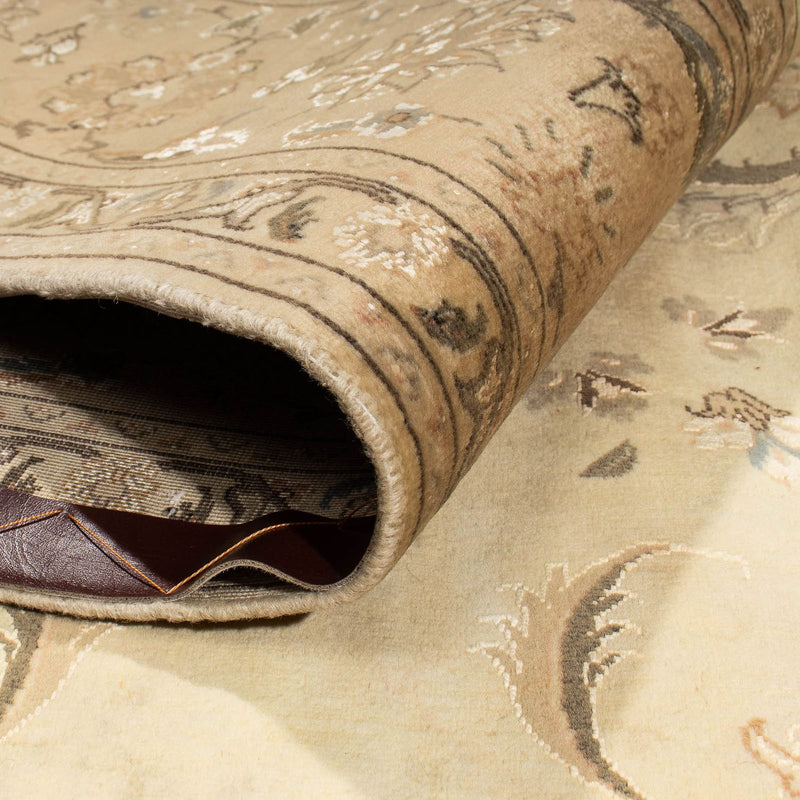 Alfombra Persa - Tabriz - Real - 308 x 201 cm - beige