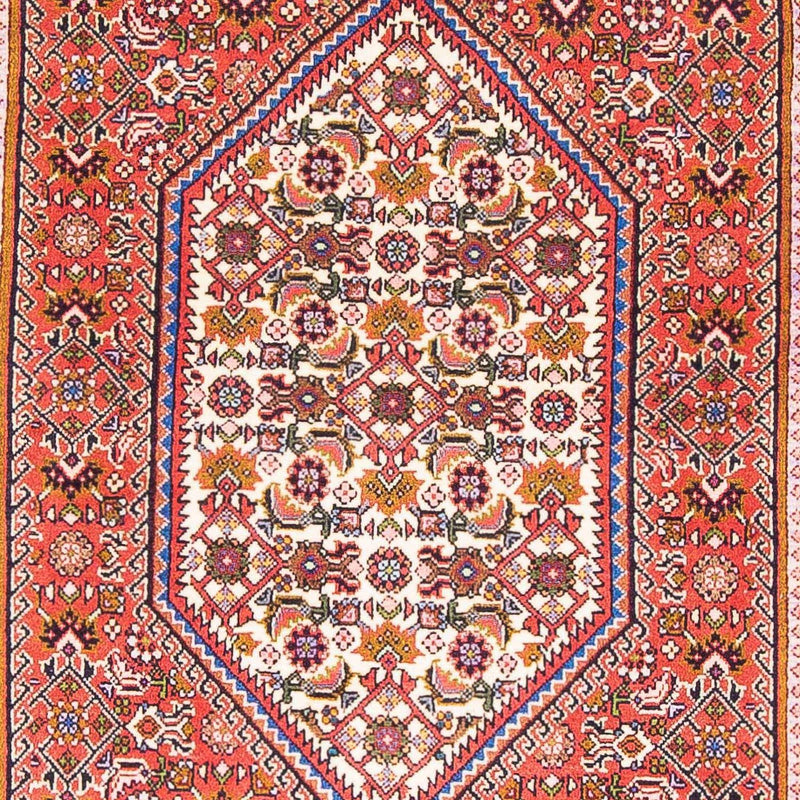 Alfombra de pasillo Alfombra persa - Bidjar - 182 x 106 cm - rojo