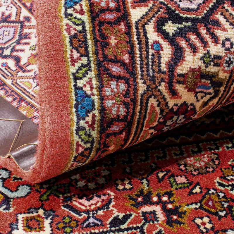 Alfombra de pasillo Alfombra persa - Bidjar - 182 x 106 cm - rojo