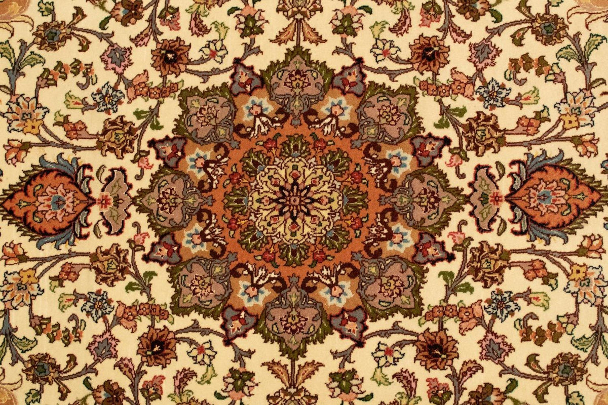 Alfombra Persa - Tabriz - Real - 158 x 102 cm - beige