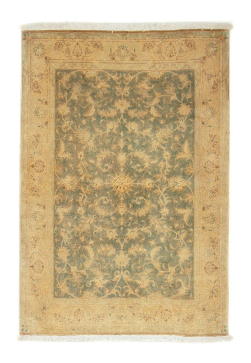Alfombra Persa - Tabriz - Real - 144 x 99 cm - verde