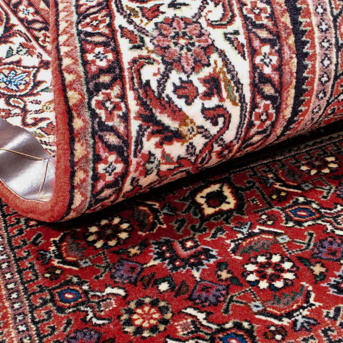 Alfombra persa - Bidjar - 176 x 108 cm - azul
