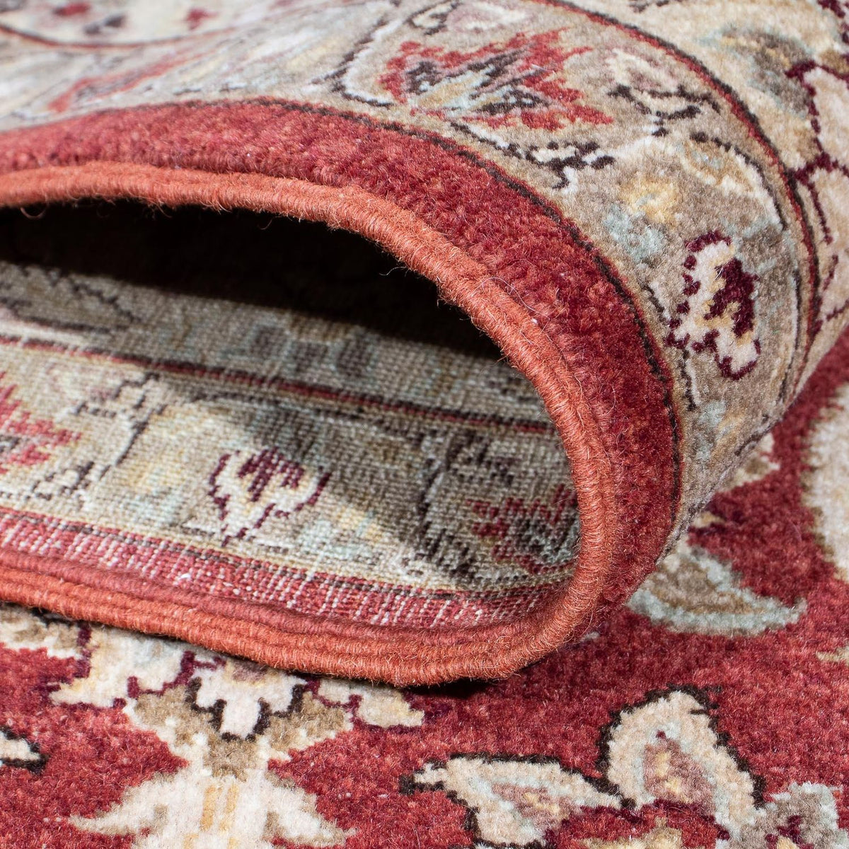 Alfombra Ziegler - 280 x 181 cm - rojo oscuro