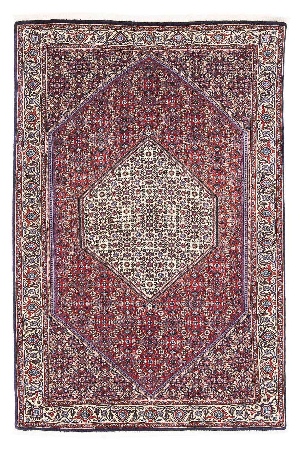 Alfombra persa - Bidjar - 170 x 110 cm - beige
