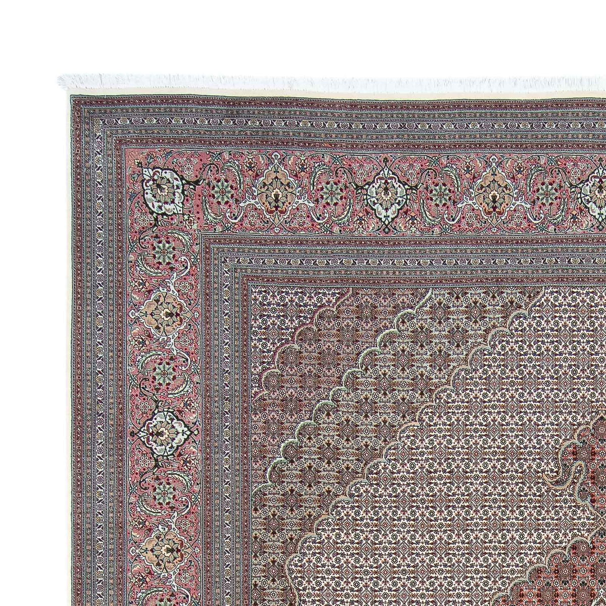 Alfombra persa - Tabriz - 300 x 252 cm - multicolor