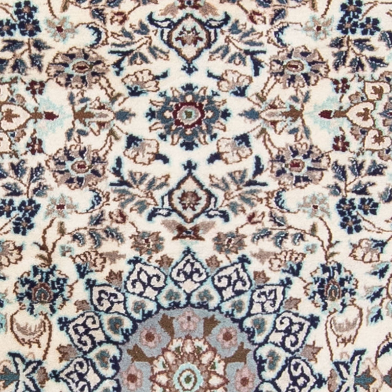 Alfombra de pasillo Alfombra persa - Nain - 376 x 75 cm - beige