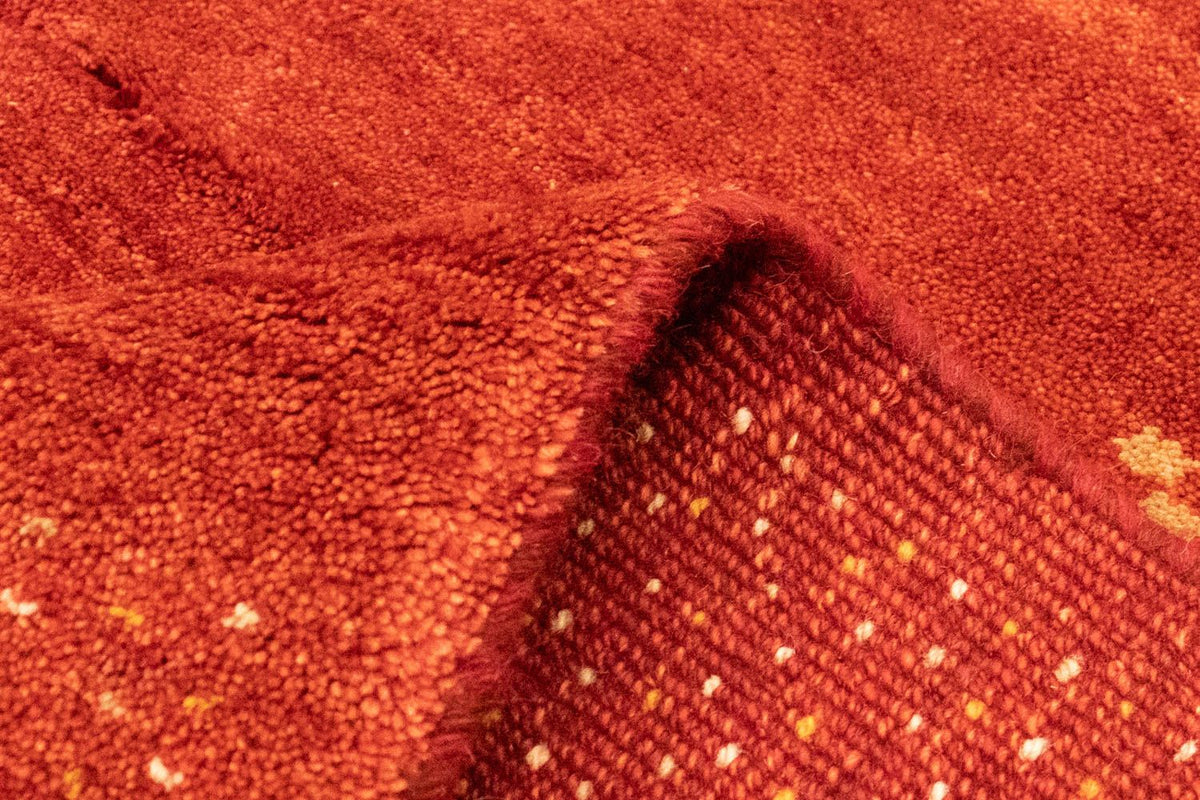 Alfombra Gabbeh - Persa - 227 x 166 cm - rojo