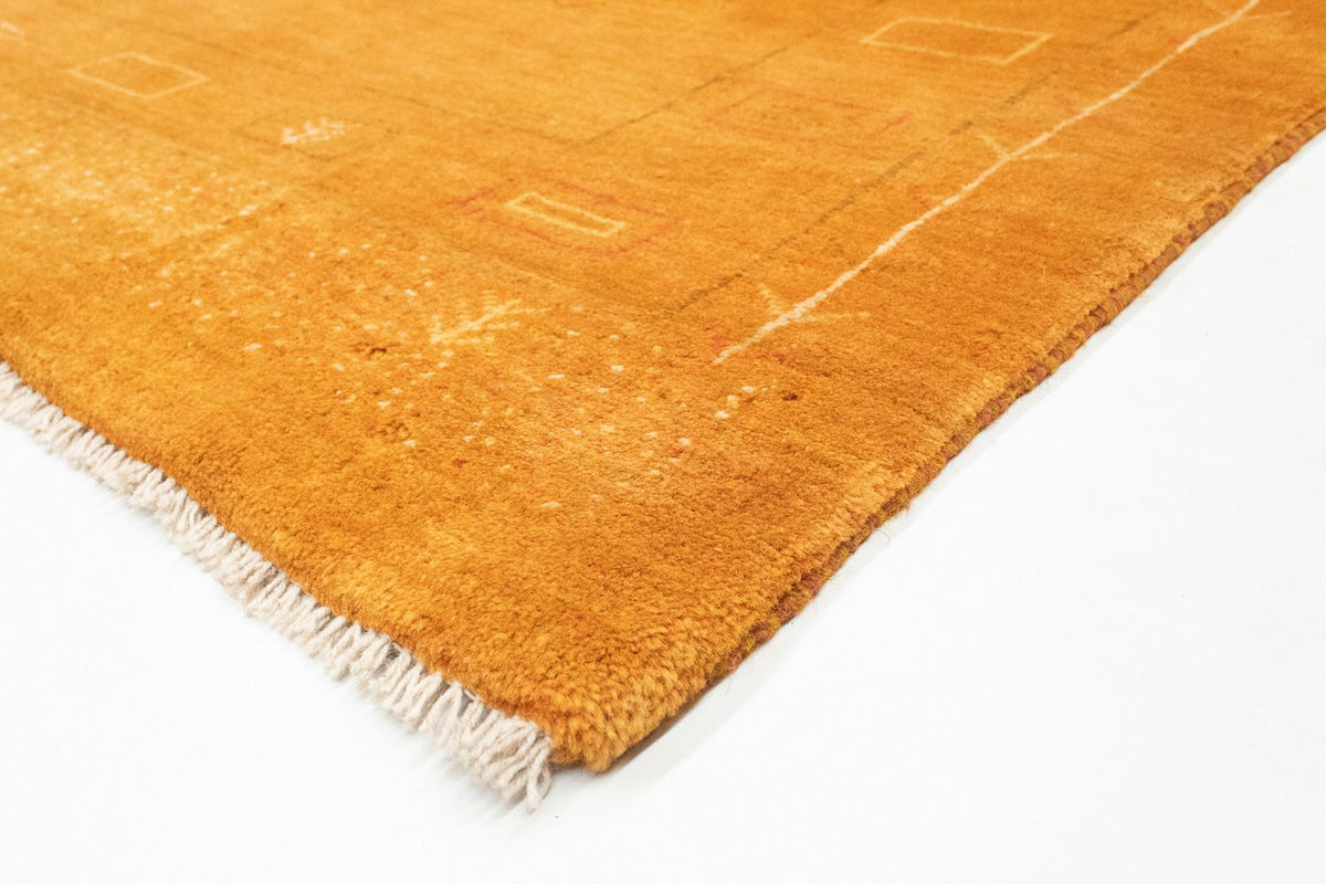 Alfombra Gabbeh - Persa - 193 x 151 cm - oro