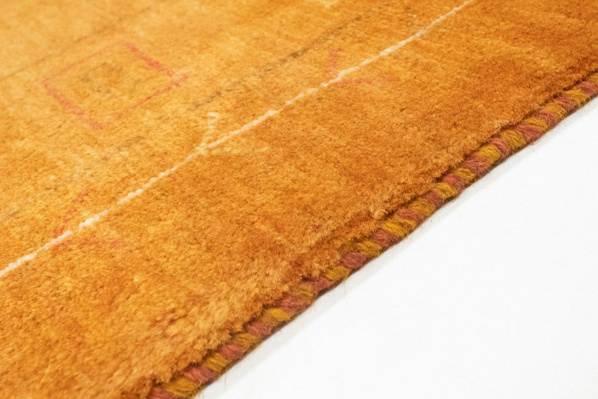 Alfombra Gabbeh - Persa - 193 x 151 cm - oro