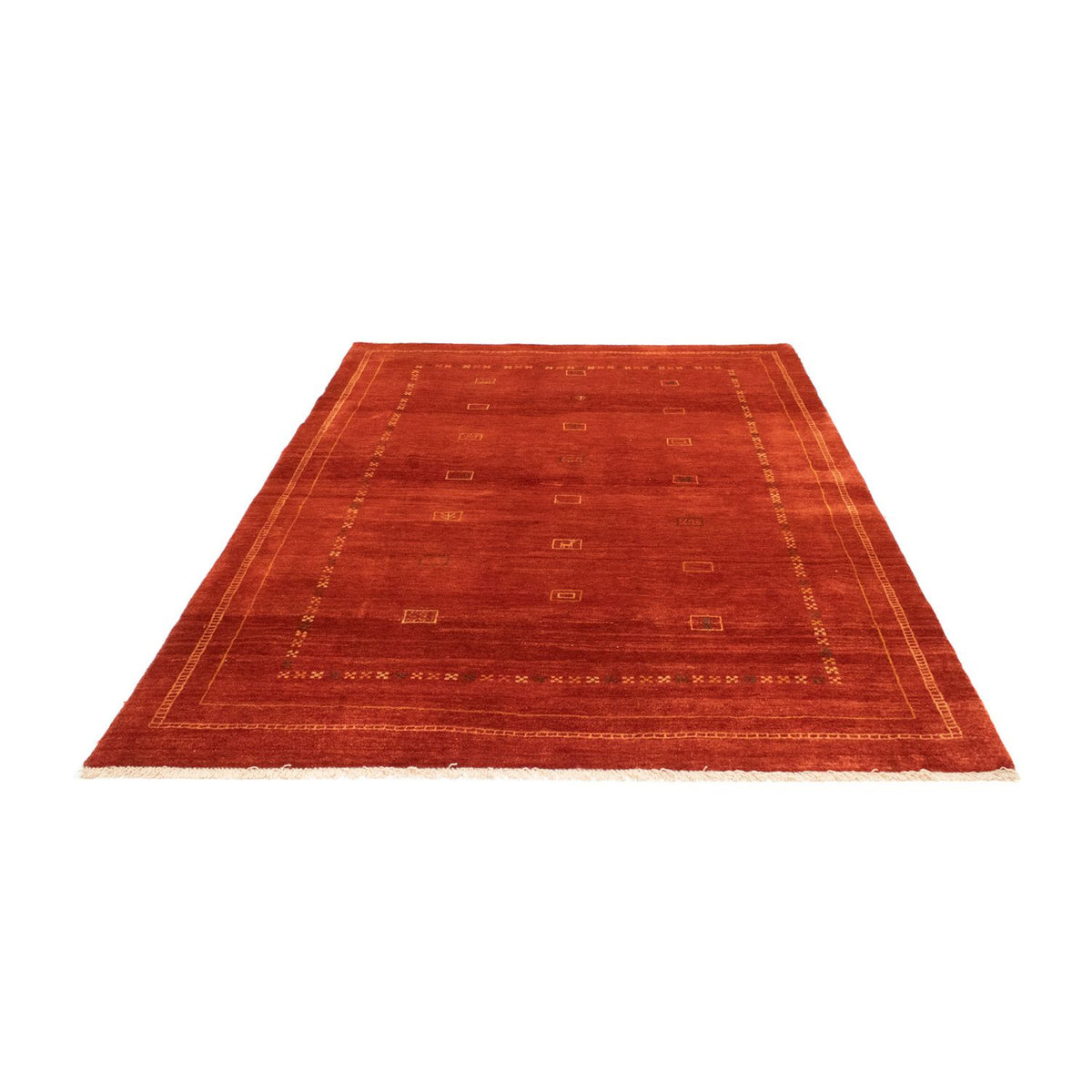 Alfombra Gabbeh - Persa - 236 x 171 cm - rojo
