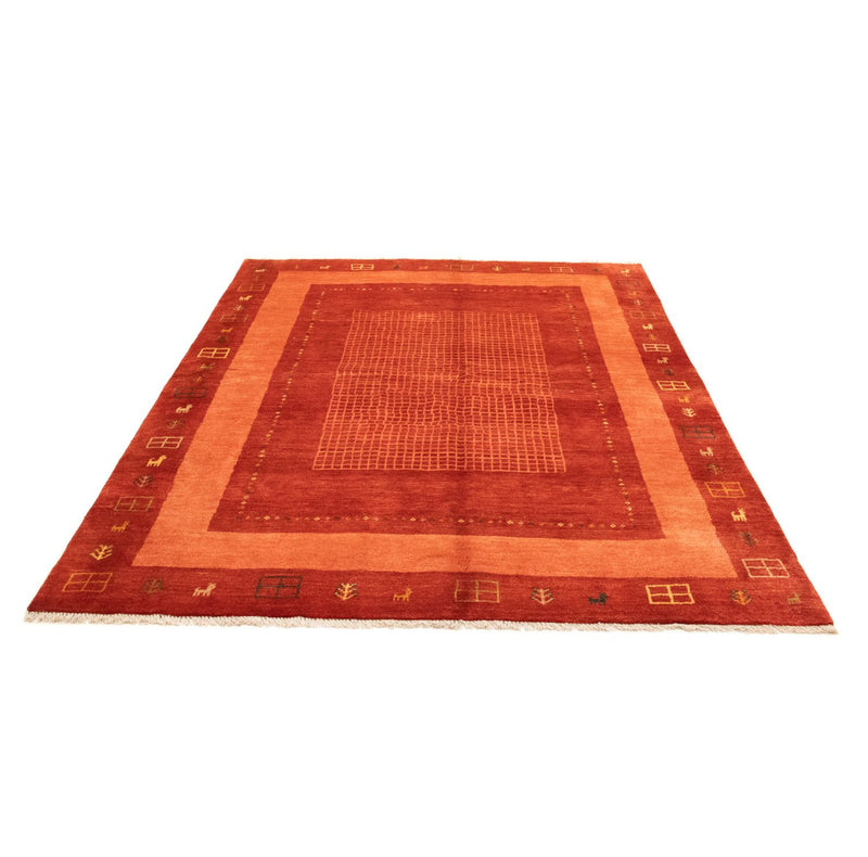 Alfombra Gabbeh - Persa - 232 x 170 cm - rojo