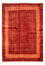 Alfombra Gabbeh - Persa - 229 x 173 cm - rojo oscuro