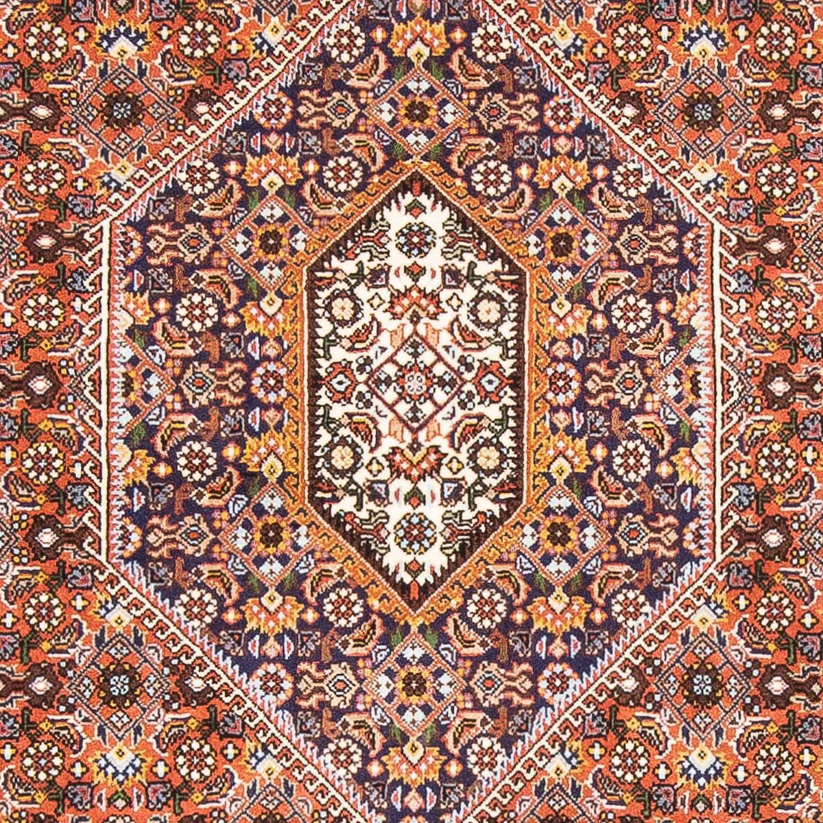 Alfombra persa - Bidjar - 164 x 112 cm - azul