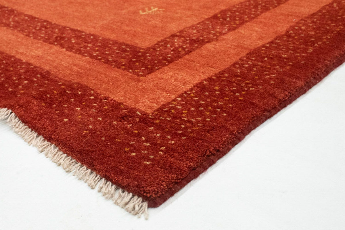 Alfombra Gabbeh - Persa - 200 x 150 cm - rojo
