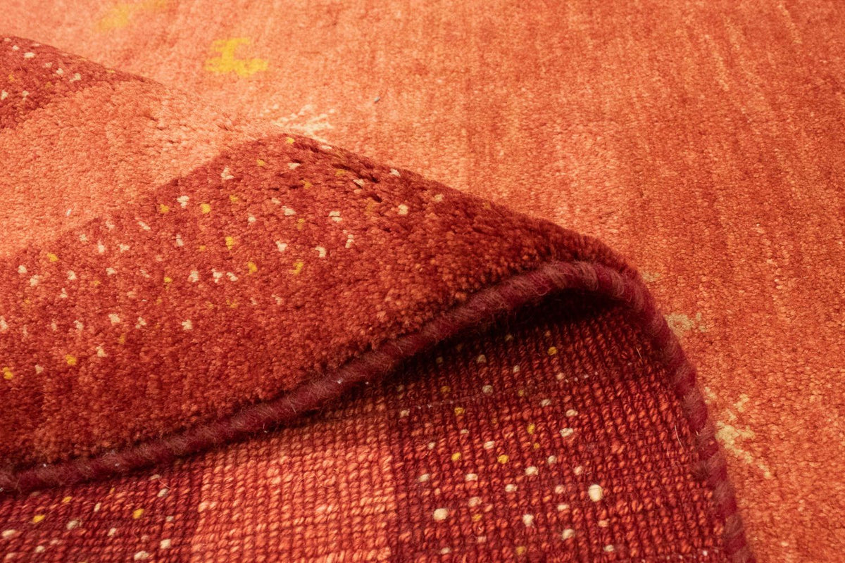 Alfombra Gabbeh - Persa - 200 x 150 cm - rojo