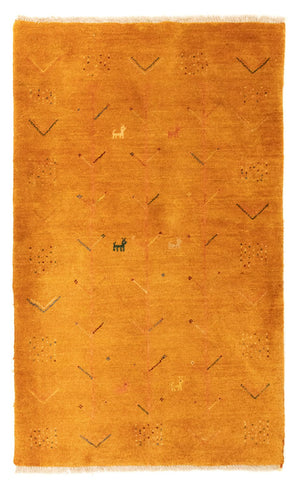 Alfombra Gabbeh - Persa - 130 x 81 cm - oro