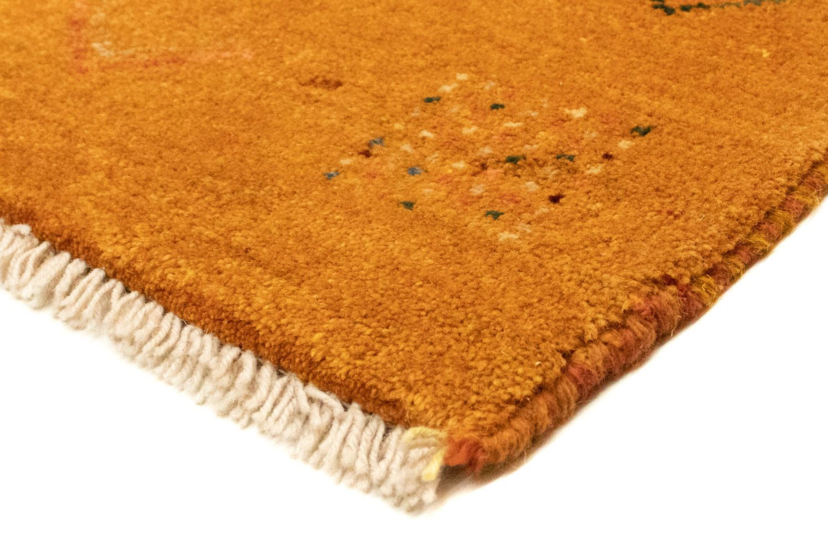 Alfombra Gabbeh - Persa - 130 x 81 cm - oro