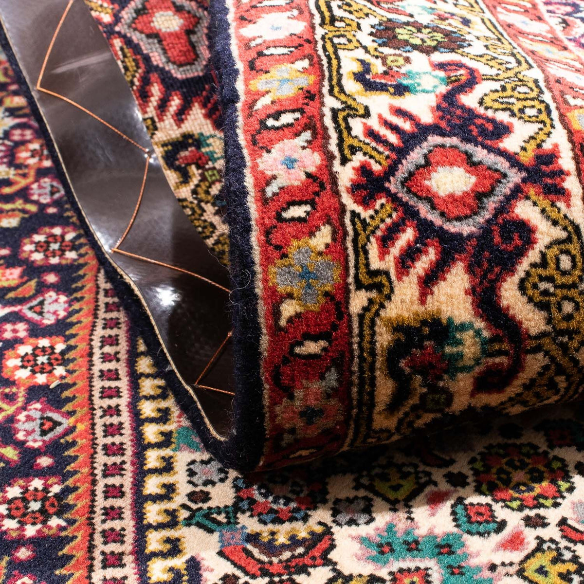 Alfombra persa - Bidjar - 170 x 110 cm - beige