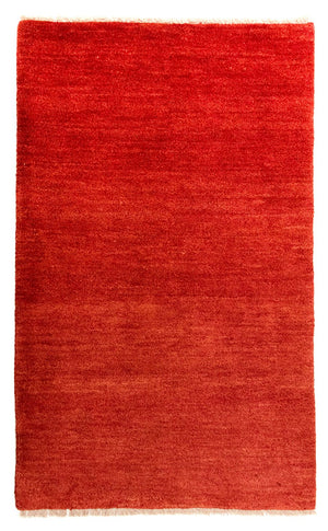Alfombra Gabbeh - Persa - 126 x 76 cm - rojo