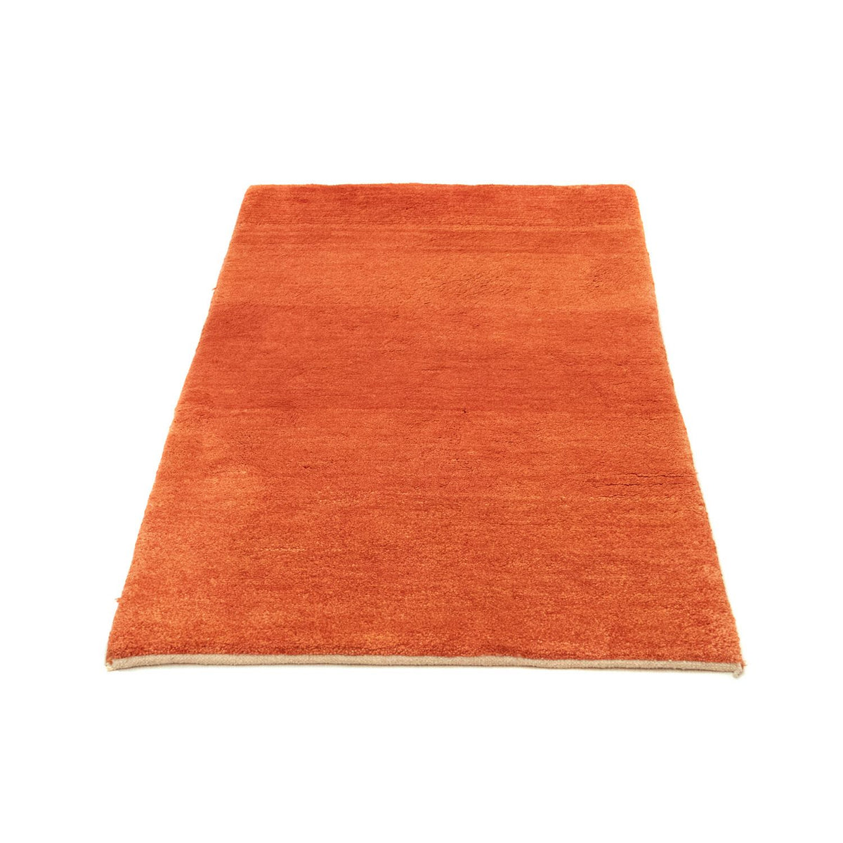 Alfombra Gabbeh - Persa - 127 x 76 cm - naranja