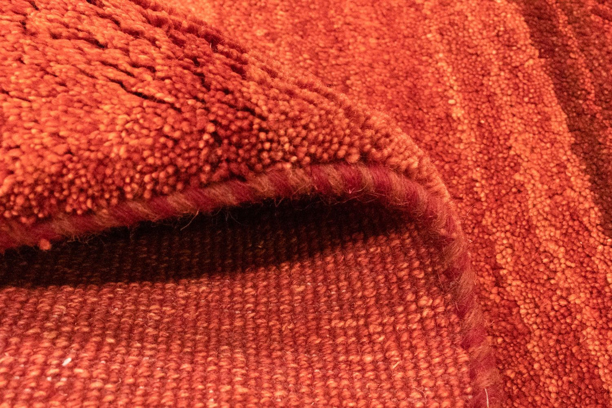 Alfombra Gabbeh - Persa - 130 x 81 cm - rojo