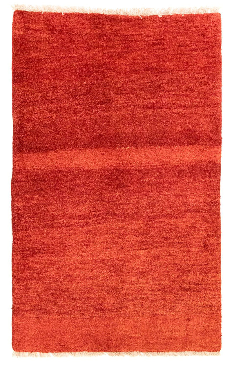 Alfombra Gabbeh - Persa - 120 x 74 cm - rojo