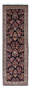 Alfombra de pasillo Alfombra persa - Clásica - 212 x 64 cm - azul oscuro