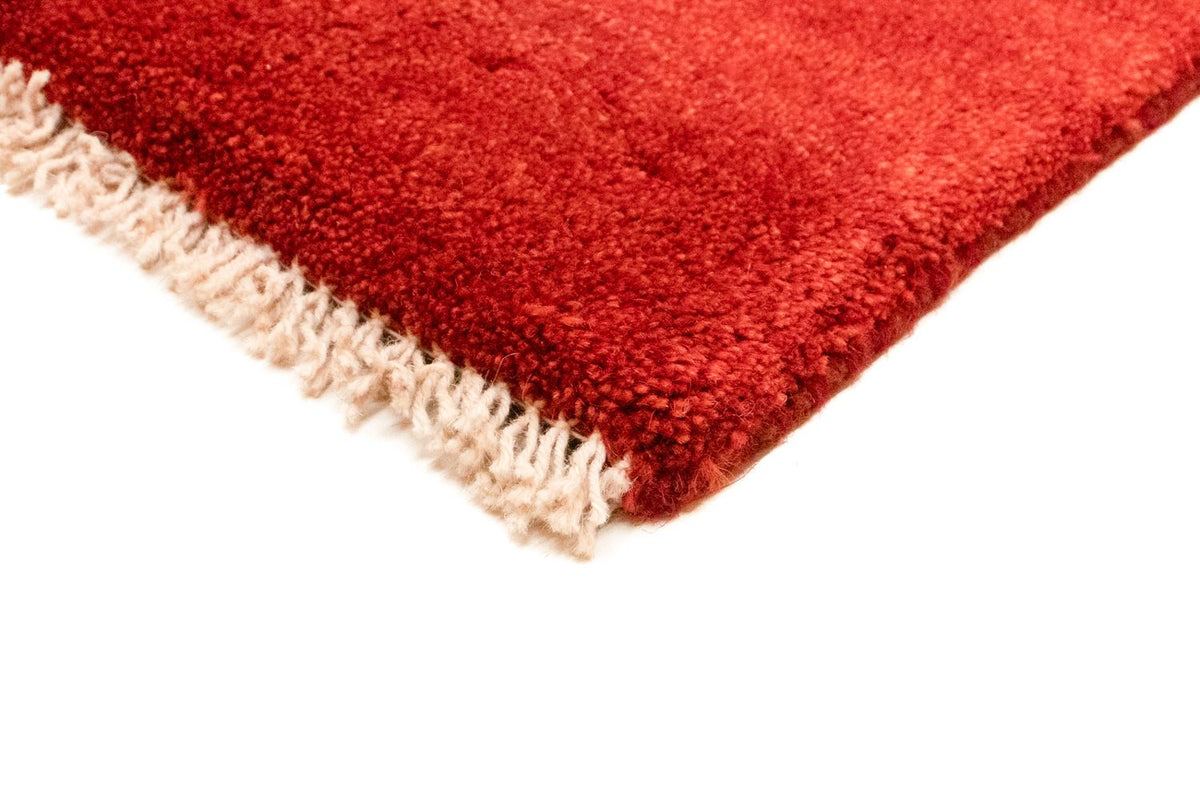 Alfombra Gabbeh - Persa - 122 x 69 cm - rojo