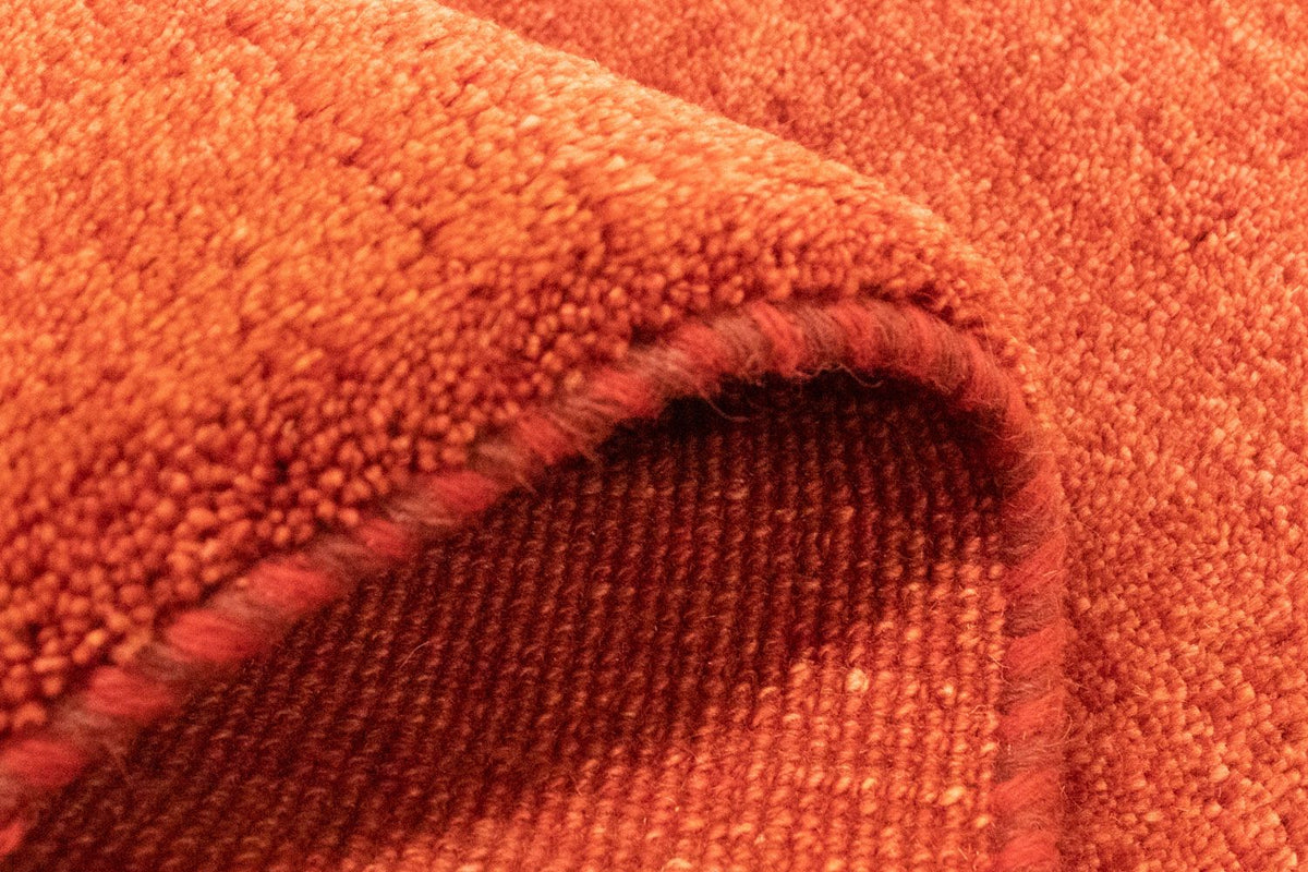 Alfombra Gabbeh - Persa - 138 x 69 cm - rojo claro