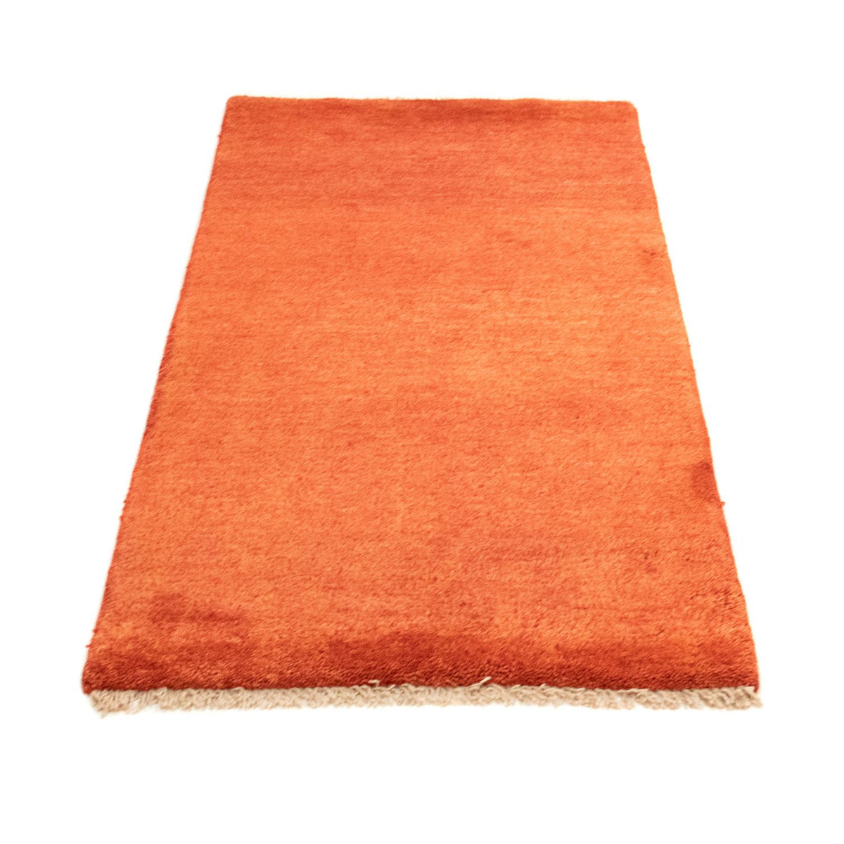 Alfombra Gabbeh - Persa - 138 x 69 cm - rojo claro