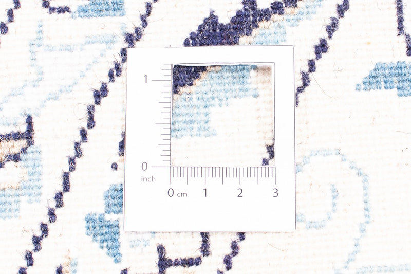 Alfombra persa - Nain redondo  - 250 x 250 cm - rojo oscuro