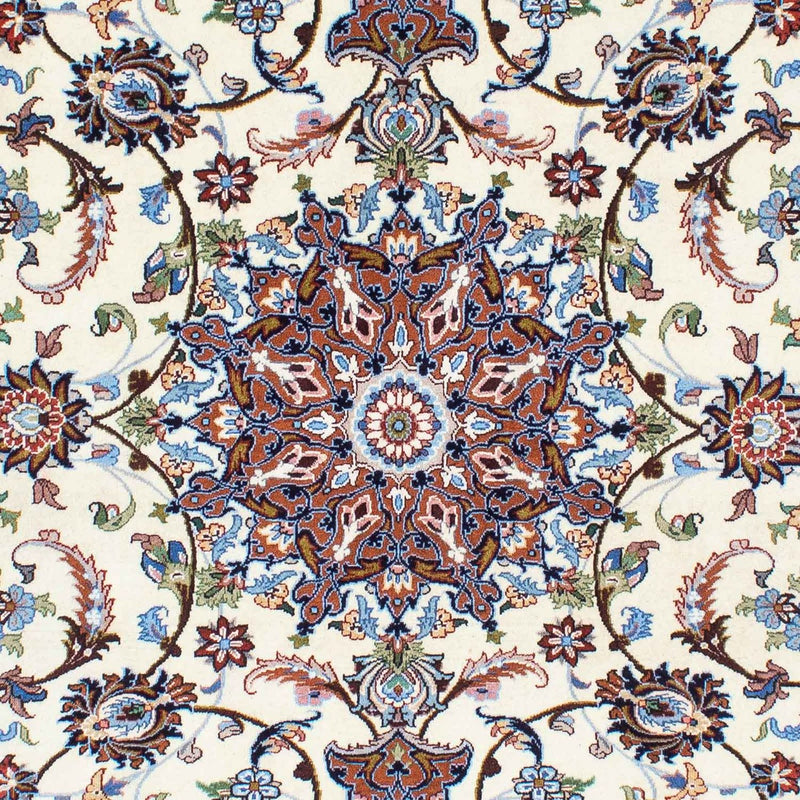 Alfombra persa - Ghom - 253 x 180 cm - beige