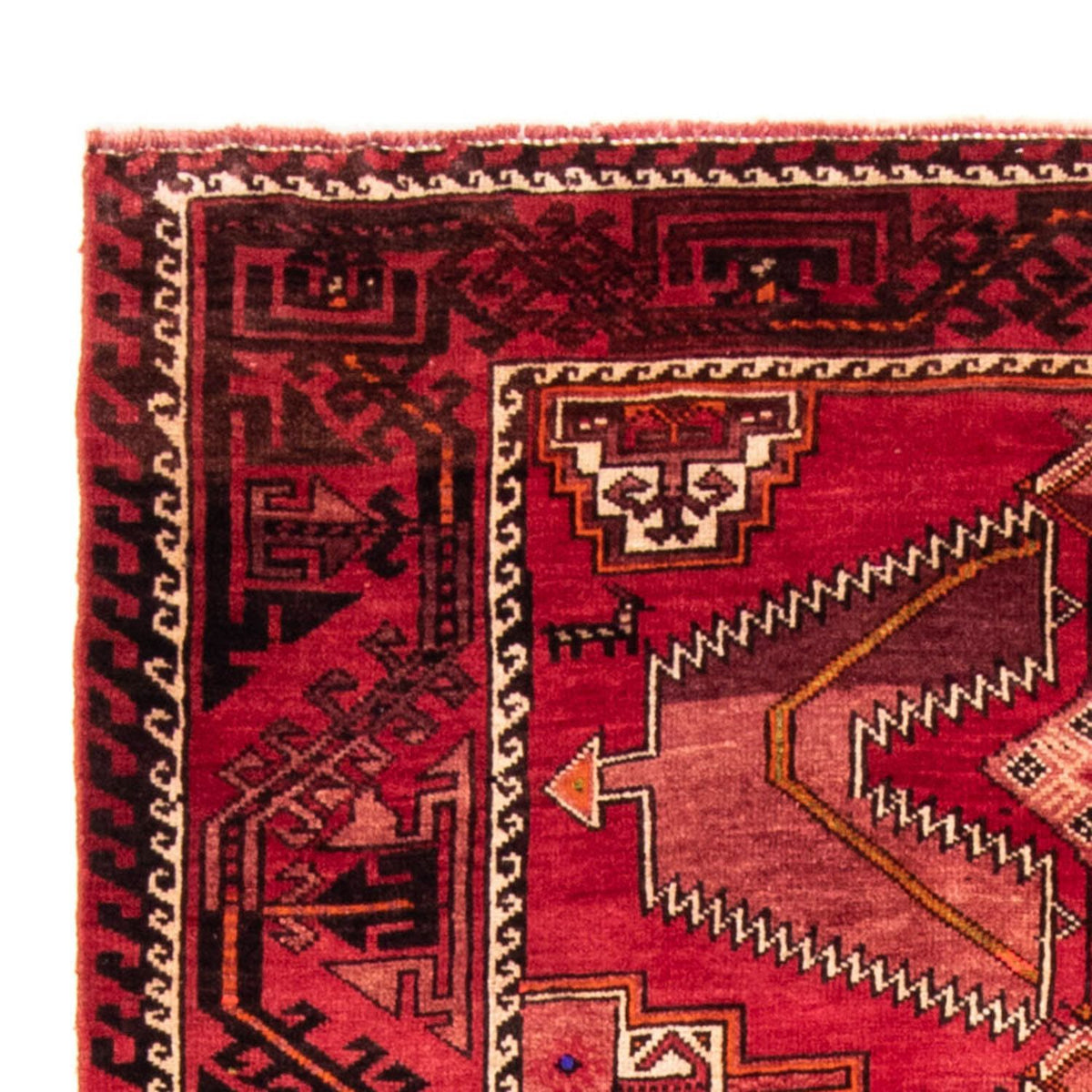 Alfombra de pasillo Alfombra Belutsch - 230 x 119 cm - rojo
