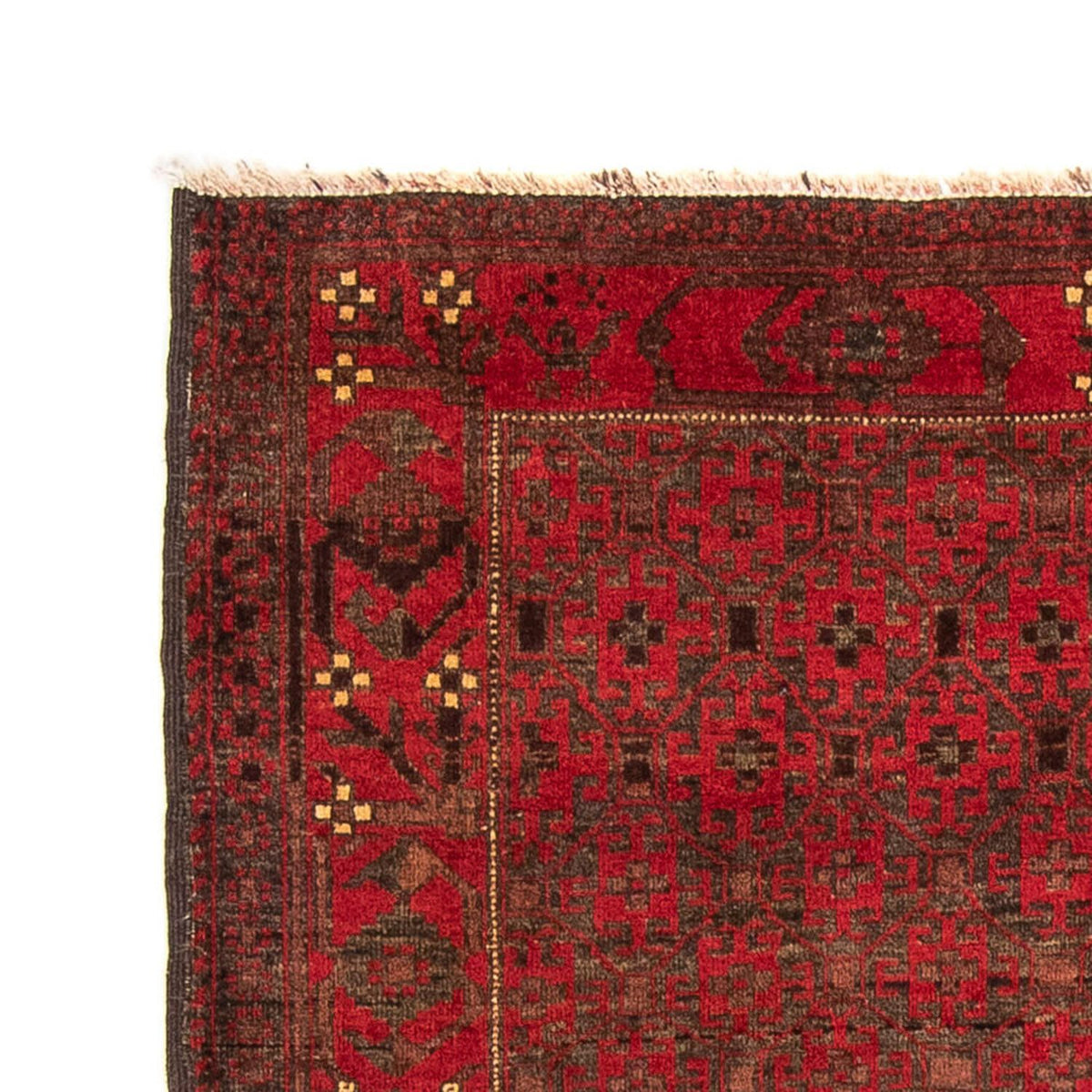 Alfombra de pasillo Alfombra Belutsch - 195 x 108 cm - rojo