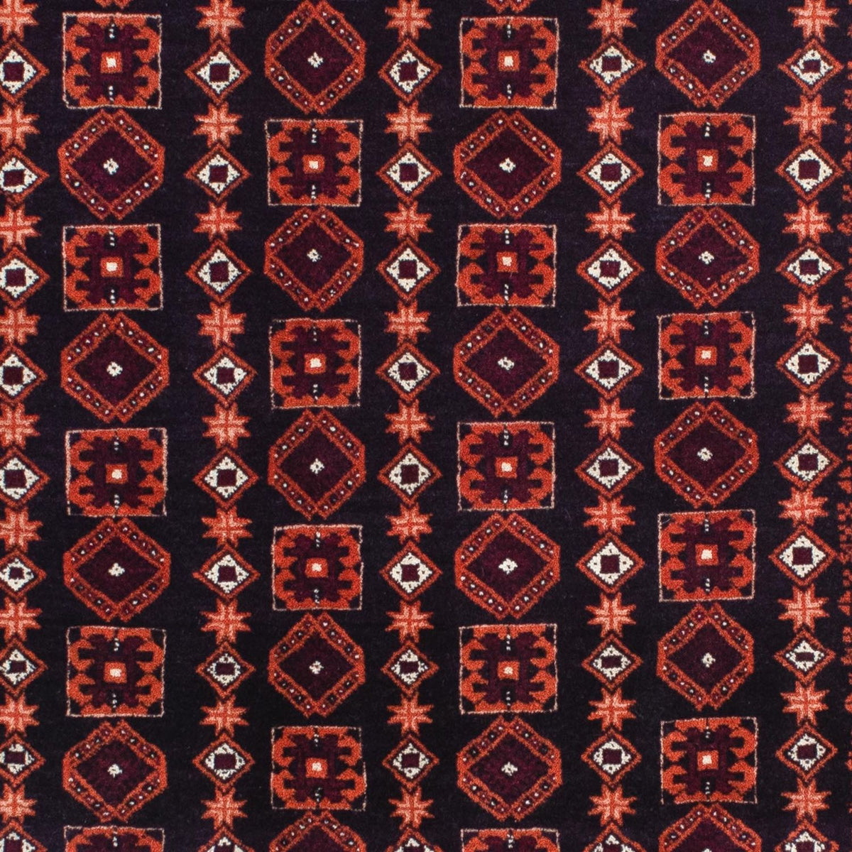 Alfombra Belutsch - 150 x 100 cm - azul oscuro