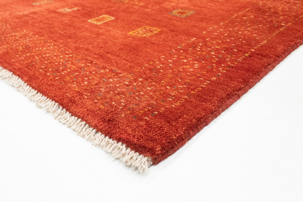 Alfombra Gabbeh - Persa - 190 x 150 cm - rojo