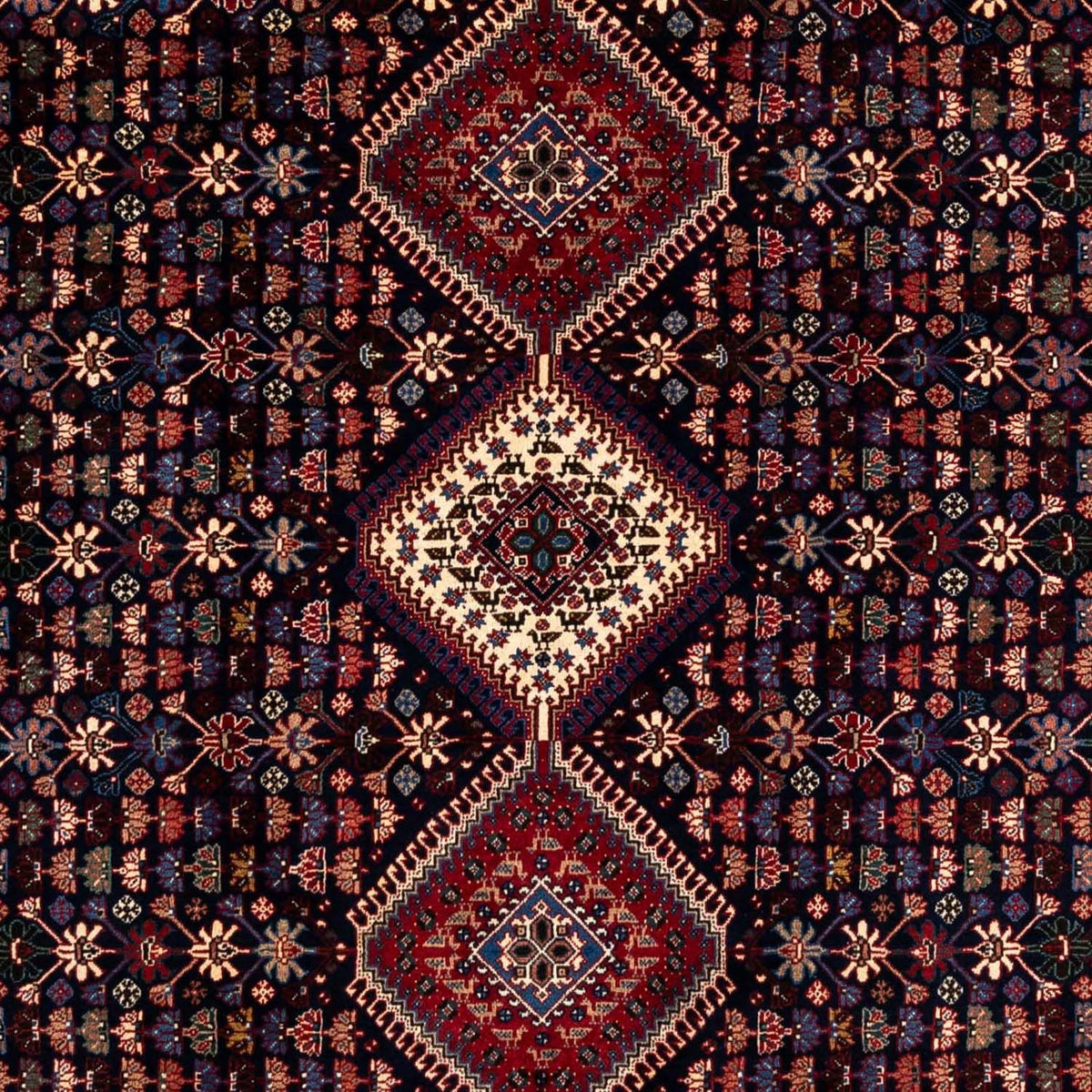Alfombra persa - Nómada - 304 x 208 cm - azul oscuro