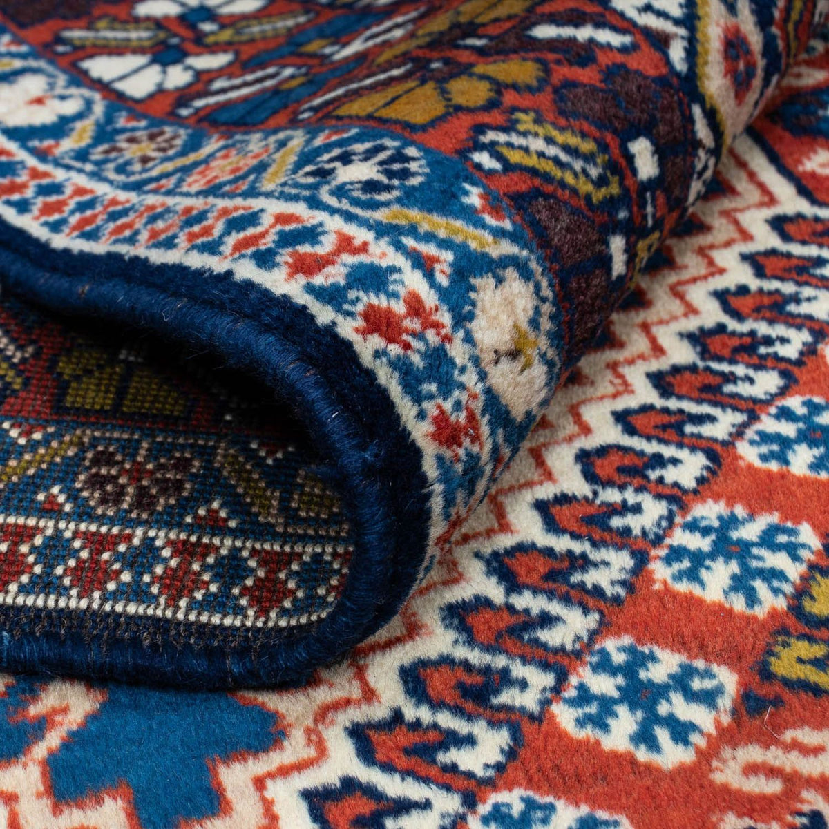 Alfombra persa - Nómada - 292 x 208 cm - azul