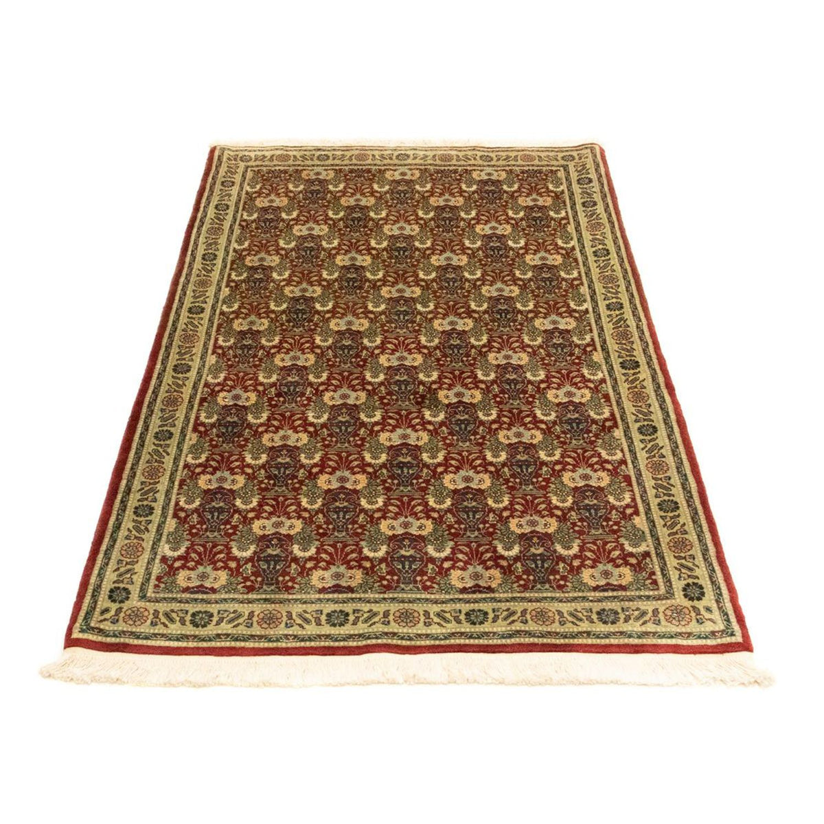 Alfombra Persa - Tabriz - Real - 129 x 82 cm - rojo