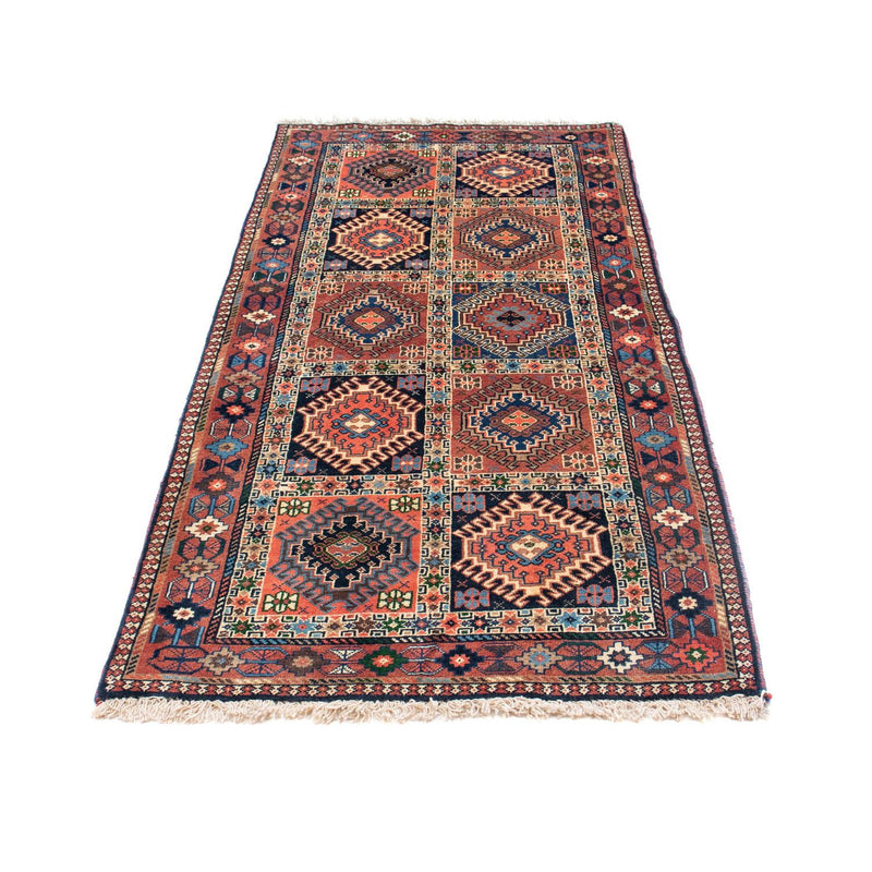 Alfombra de pasillo Alfombra persa - Nómada - 200 x 82 cm - rojo claro
