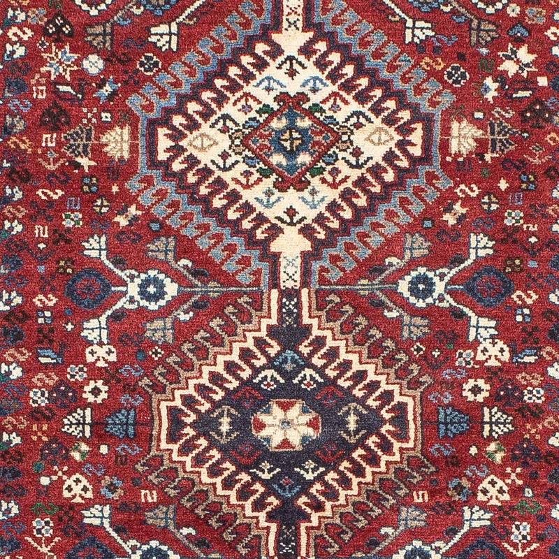 Alfombra de pasillo Alfombra persa - Nómada - 198 x 84 cm - rojo oscuro