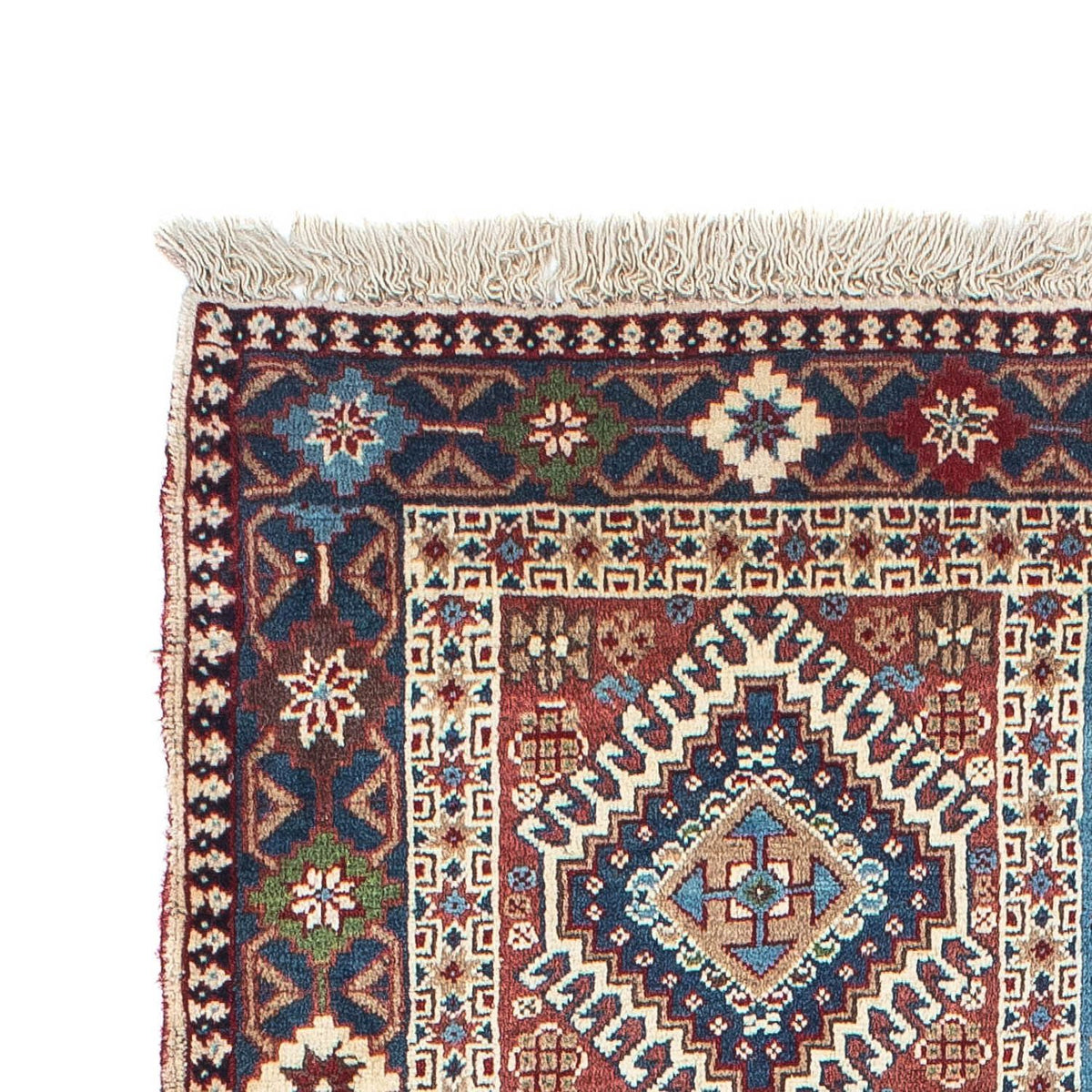 Alfombra de pasillo Alfombra persa - Nómada - 210 x 86 cm - beige