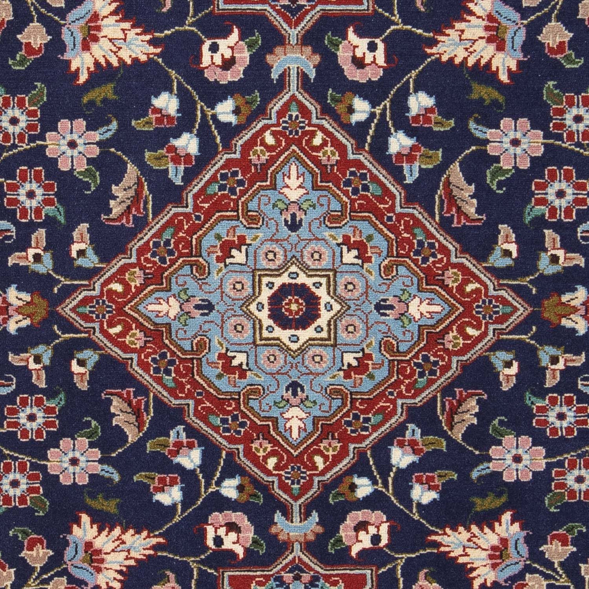 Alfombra persa - Nómada - 102 x 74 cm - azul