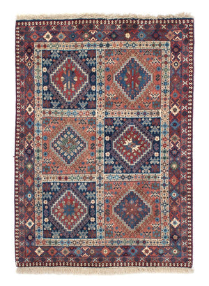 Alfombra persa - Nómada - 136 x 99 cm - azul